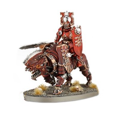 Mighty Skullcrushers with bloodglaives with ensorcelled axes