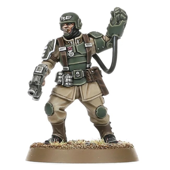 Astra Militarum Cadian Command Squad