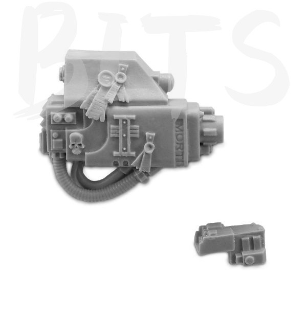 Grey Knight Dreadnought Psycannon bits