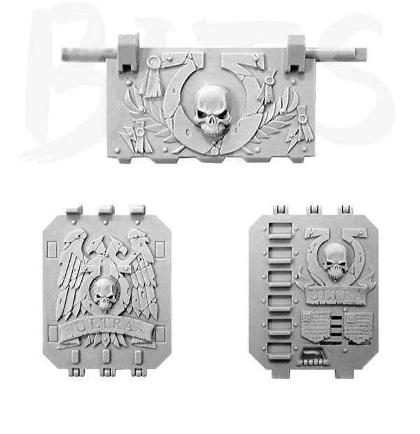Ultramarines Land Raider Doors bits