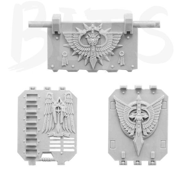 Dark Angels Land Raider Doors bits