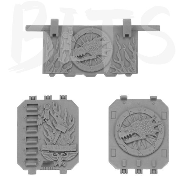 Salamanders Land Raider Doors bits