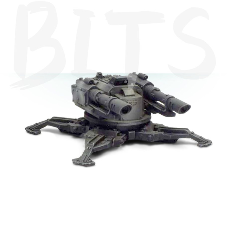 Tarantula Sentry Gun with Lascannons bits