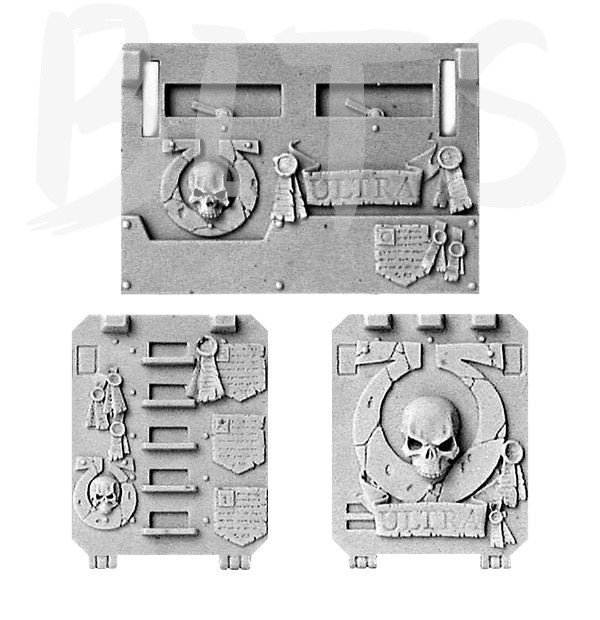 Ultramarines Rhino Doors And Front Plate bits