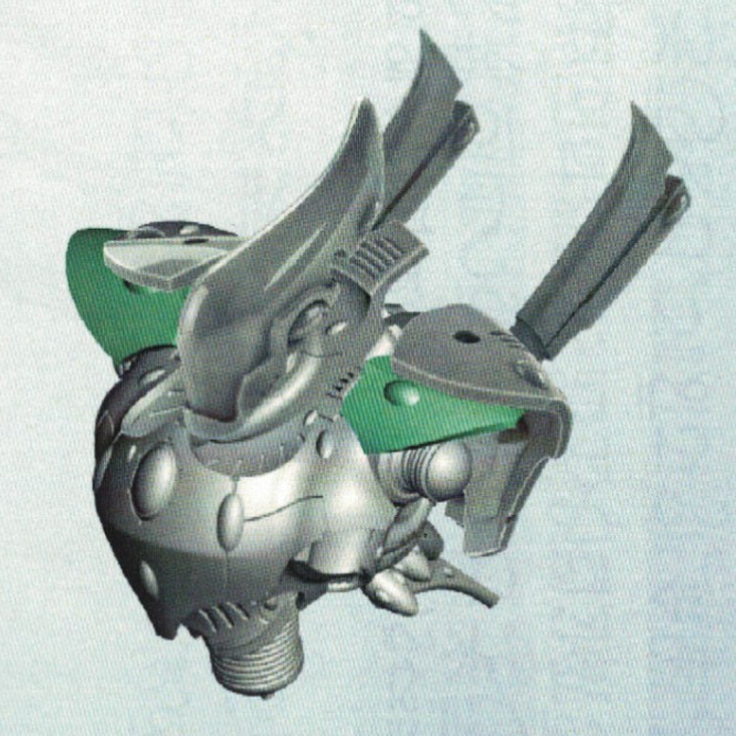 Skathach Wraithknight with Deathshroud Cannon bits