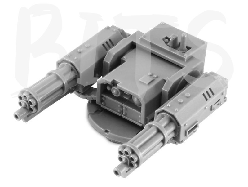 Razorback Assault Cannon Turret bits
