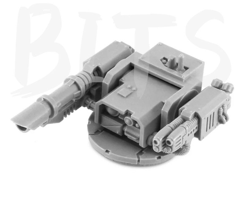 Razorback Lascannon and Plasma Gun Turret bits