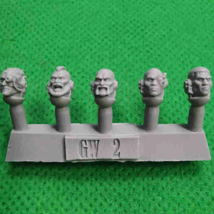 Legiones Astartes – Character Heads Upgrade Set 1