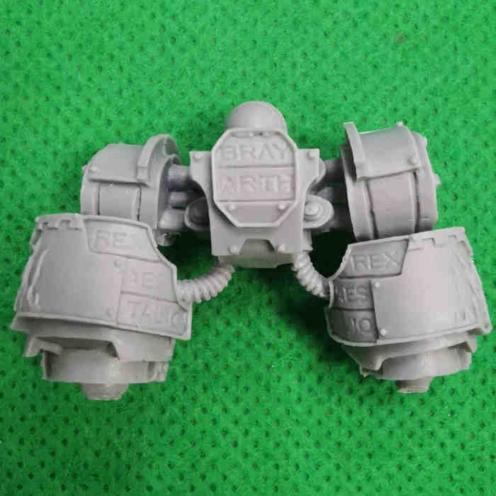 Salamanders Venerable Dreadnought Bray'arth Ashmantle Body