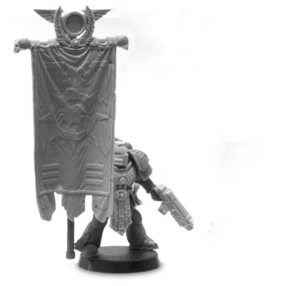 Magister Sevrin Loth Chief Librarian Of The Red Scorpions With Honour Guard