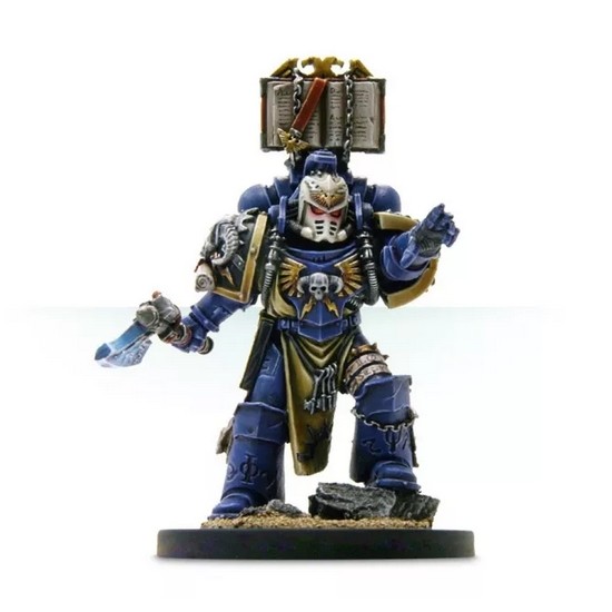 Magister Sevrin Loth Chief Librarian Of The Red Scorpions With Honour Guard