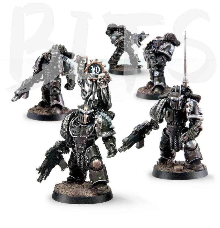 Iron Hands Legion MKIII Squad bits