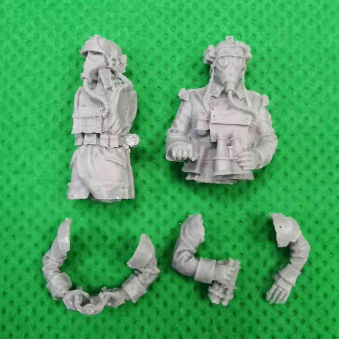 Death Korps Of Krieg Tank Commander Set bits