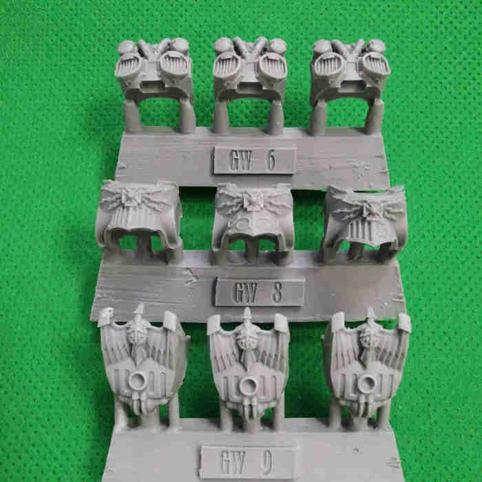 Adeptus Custodes Legio Custodes Aquilon Terminators with Infernus Firepikes