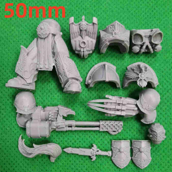 Adeptus Custodes Legio Custodes Aquilon Terminators with Infernus Firepikes