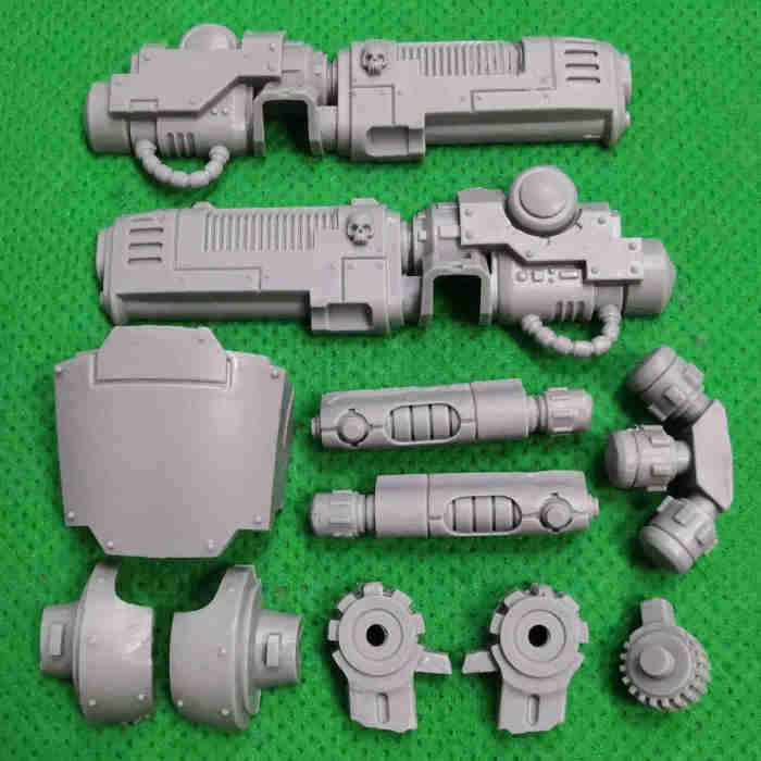 Primaris Redemptor Dreadnought bits - Macro Plasma Incinerator (Right Arm)