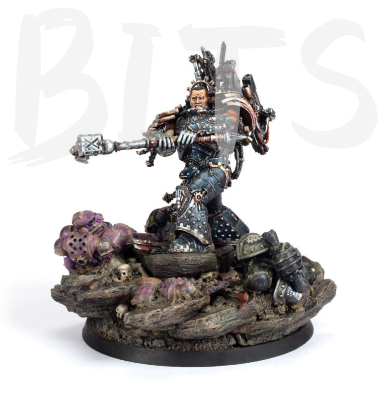Ferrus Manus Primarch of the Iron Hands bits