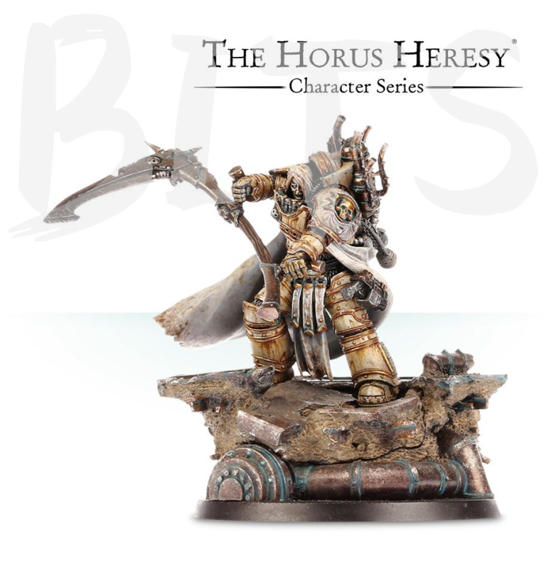 Mortarion, Primarch of the Death Guard Legion bits