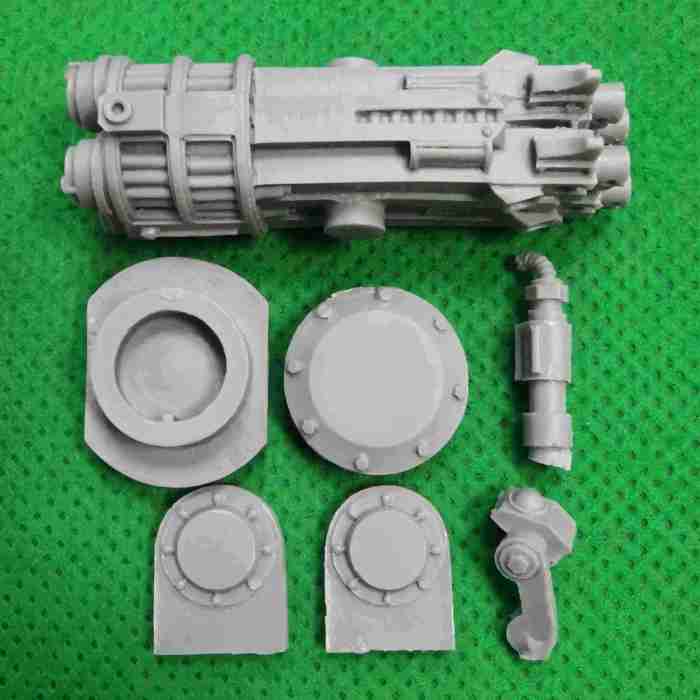 Legion Rapier Quad Heavy Bolter bits
