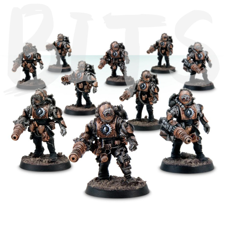 Mechanicum Tech-Thrall Covenant with Mitralocks bits