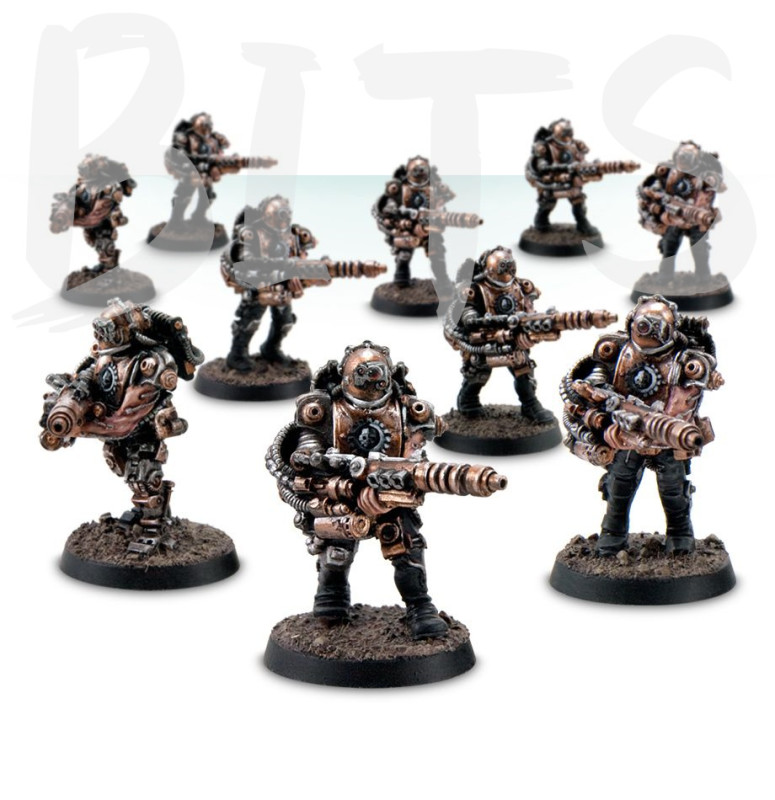 Mechanicum Tech-Thrall Covenant with Las-Locks bits