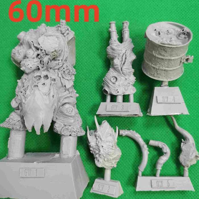 Nurgle Daemon Prince And Herald bits