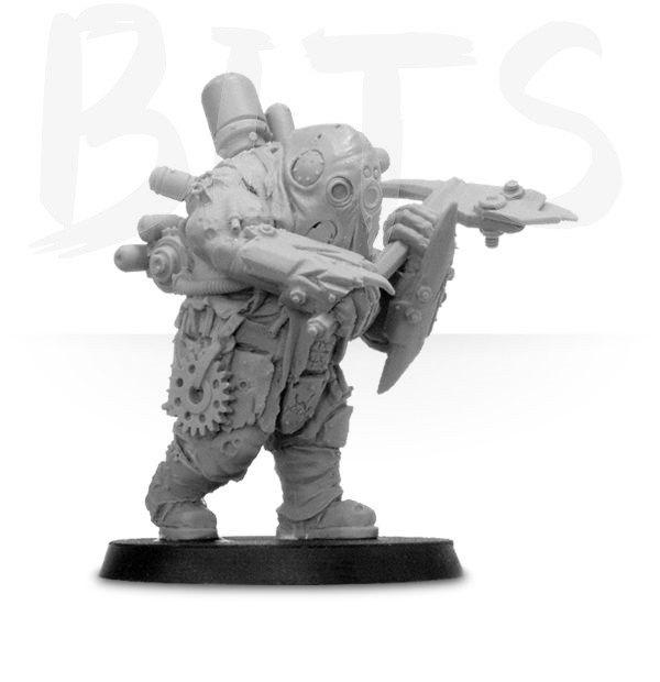 Renegade Ogryn Berserker With Axe bits