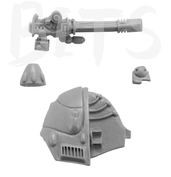 Eldar Wave Serpent Scatter Laser Turret bits