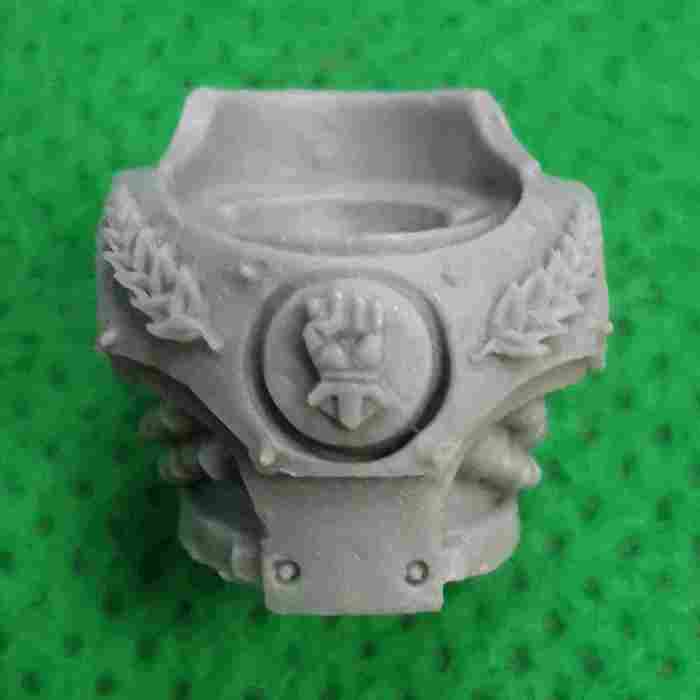 Imperial Fists – Phalanx Warder Squad Upgrade Set bits