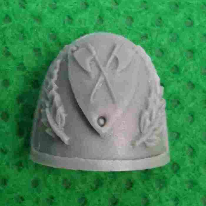 Imperial Fists – Phalanx Warder Squad Upgrade Set bits