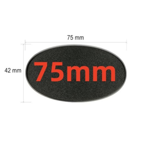 Citadel 75x42mm Oval Bases