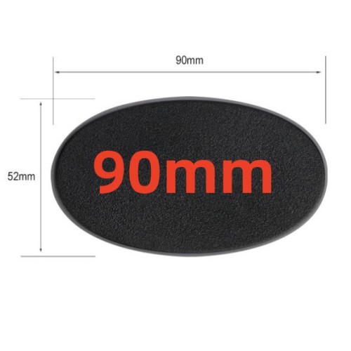 Citadel 90x52mm Oval Base