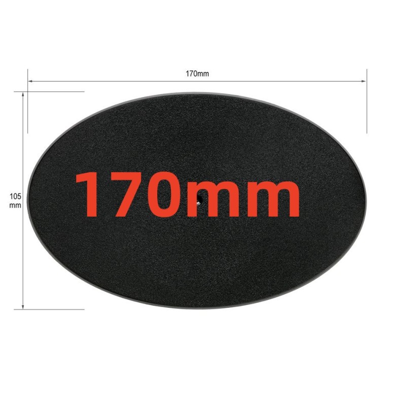 Citadel 170x105mm Oval Base