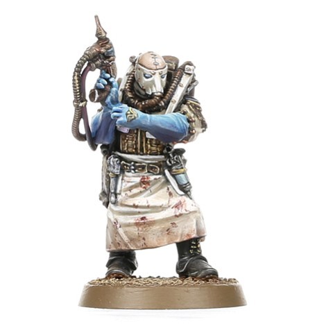 Solar Auxilia Surgeon-Primus Aevos Jovan & Medicae Orderlies