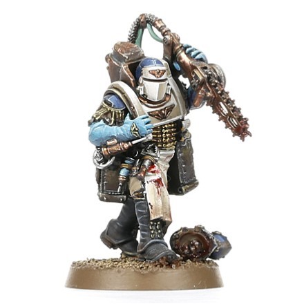 Solar Auxilia Surgeon-Primus Aevos Jovan & Medicae Orderlies
