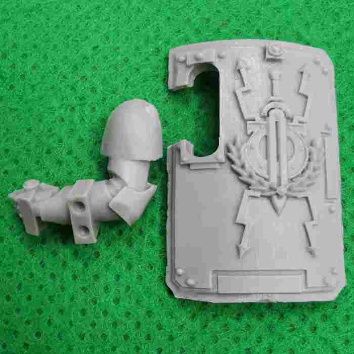 Ultramarines Praetorian Breacher Shields