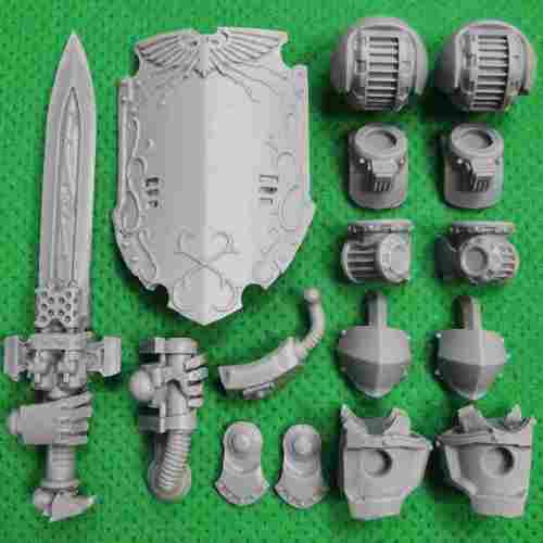Legio Custodes Contemptor-Galatus Dreadnought bits