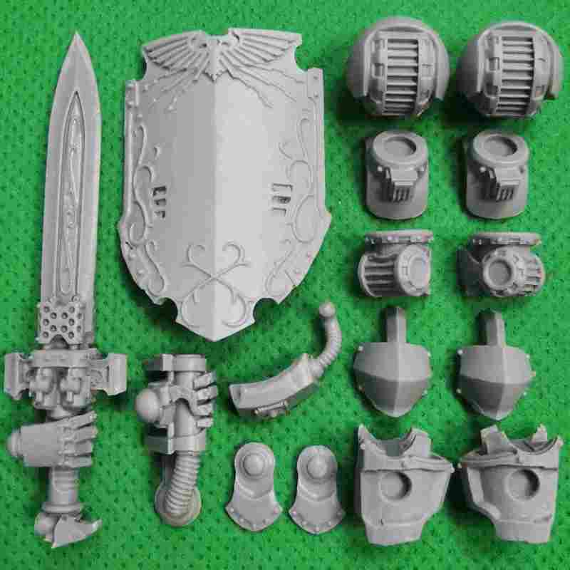 Legio Custodes Contemptor-Galatus Dreadnought bits