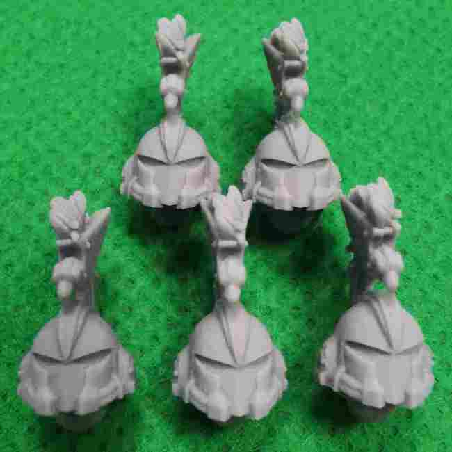 5x Eagle Plum Crest - Vanguard Helmets