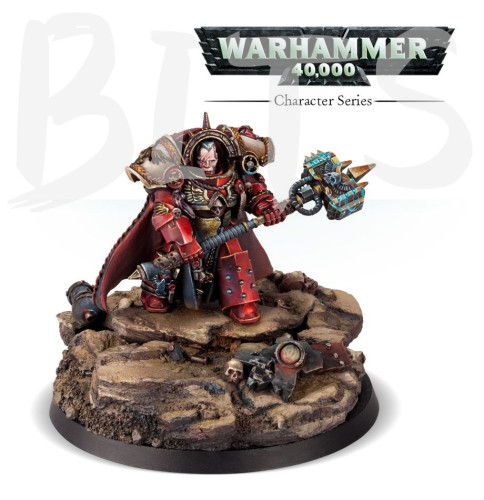 Gabriel Angelos, Chapter Master of the Blood Ravens bits