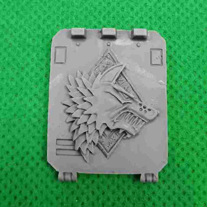Space Wolves Rhino Doors And Front Plate