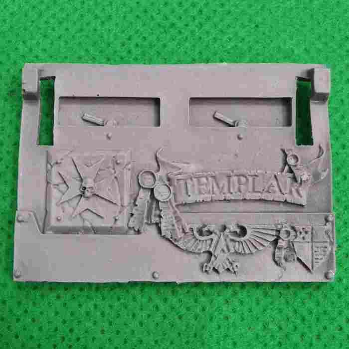 Black Templars Rhino Doors And Front Plate Set 1