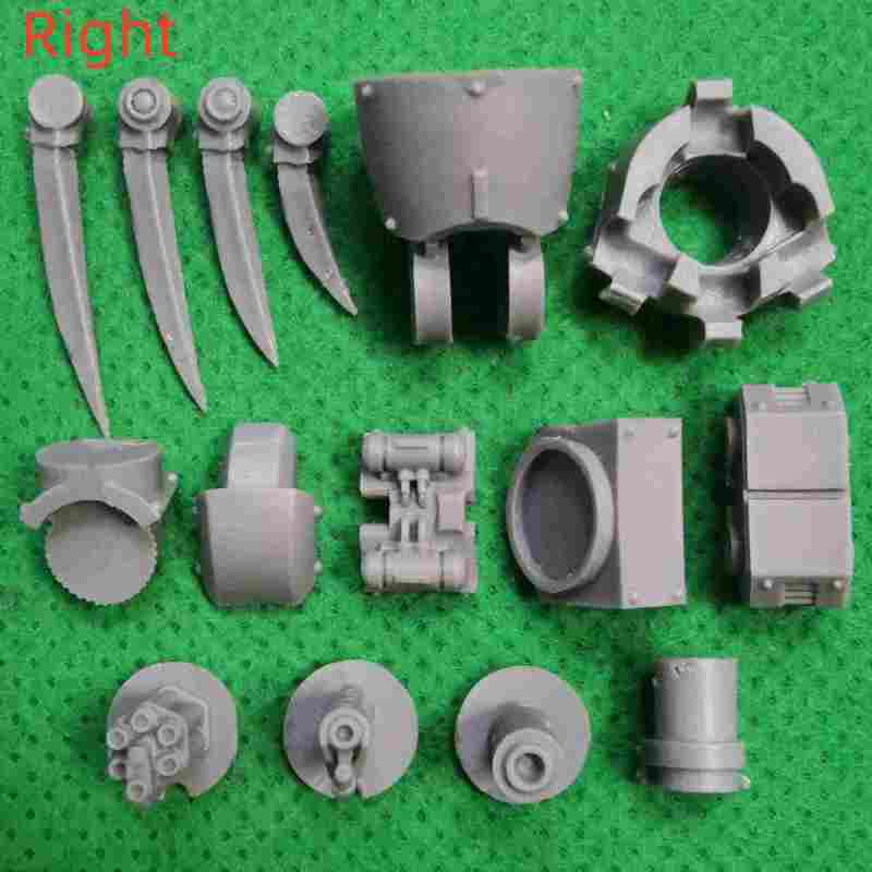 Blood Angels Legion Contemptor-Incaendius Class Dreadnought bits - Right Claw