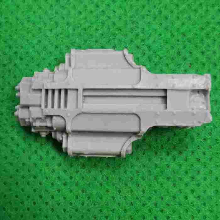 Adeptus Titanicus Reaver Titan Carapace Vulcan Mega-bolter bits