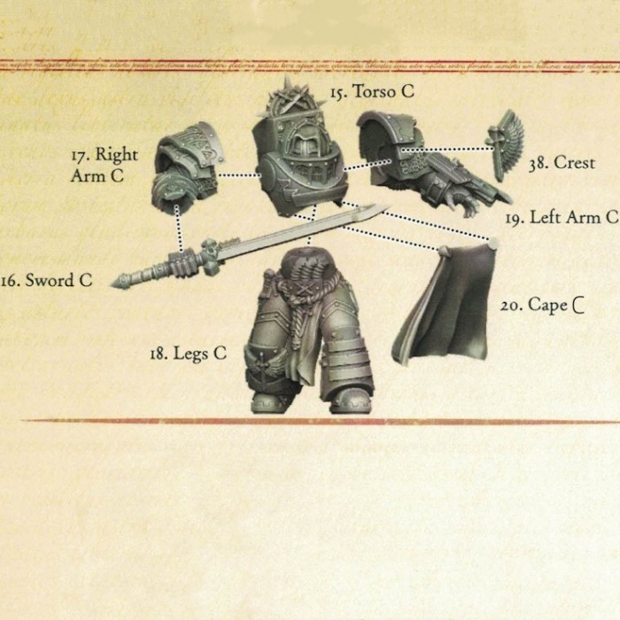 Dark Angels Inner Circle Knights Cenobium
