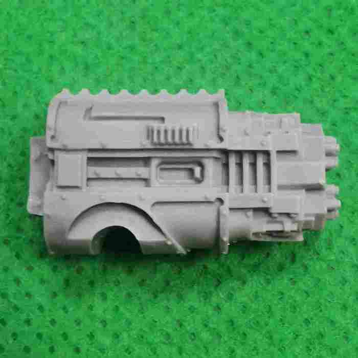 Adeptus Titanicus Warlord Battle Titan Paired Vulcan Mega-bolters bits