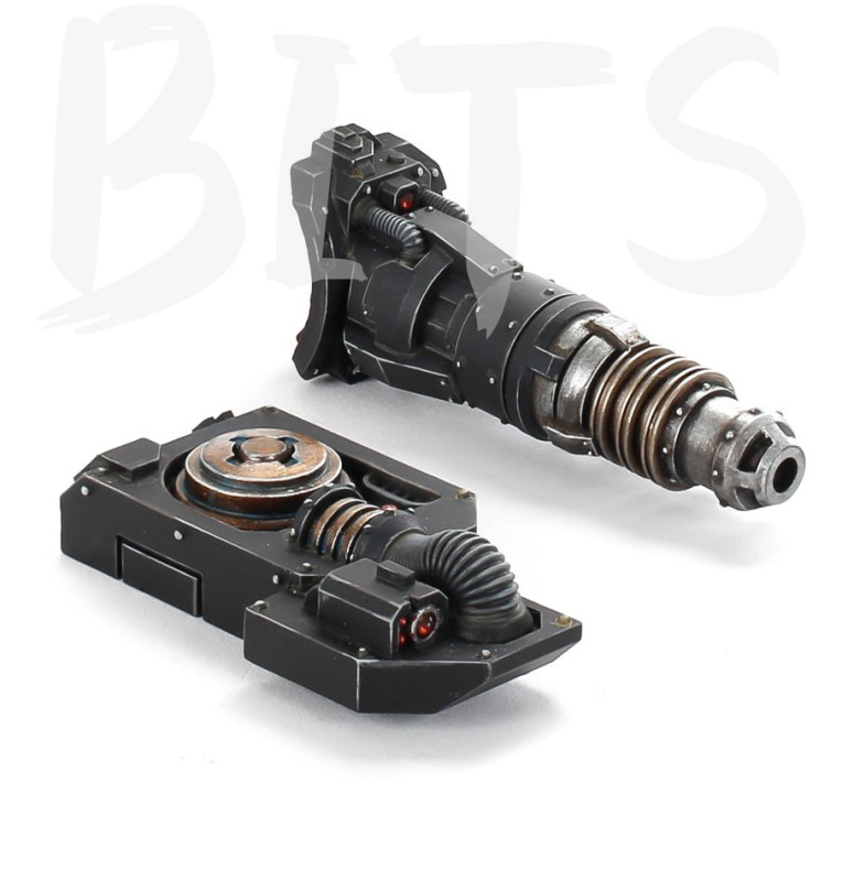 Space Marine Legion Sabre Strike Tank: Neutron Blaster bits