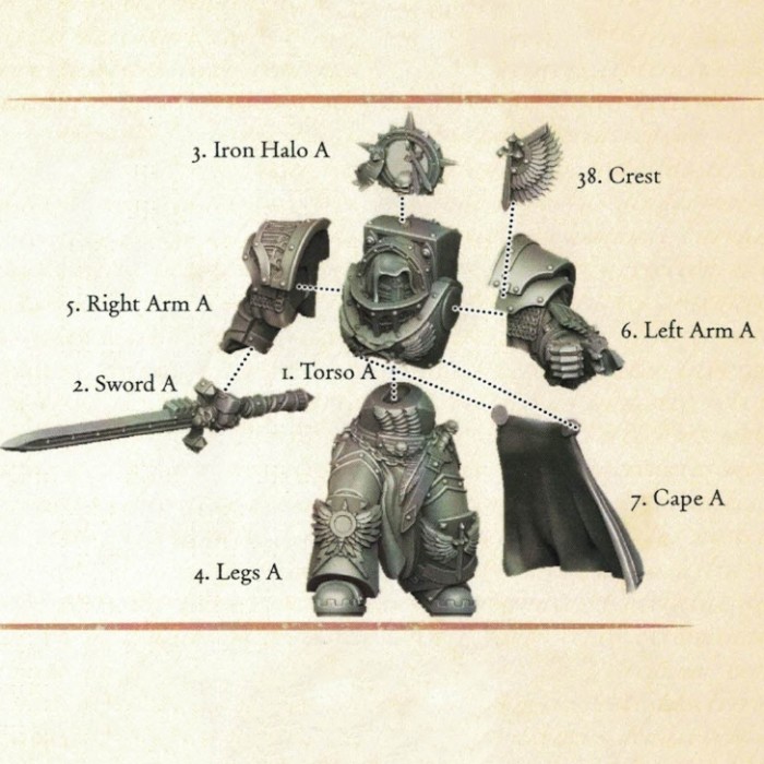 Dark Angels Inner Circle Knights Cenobium