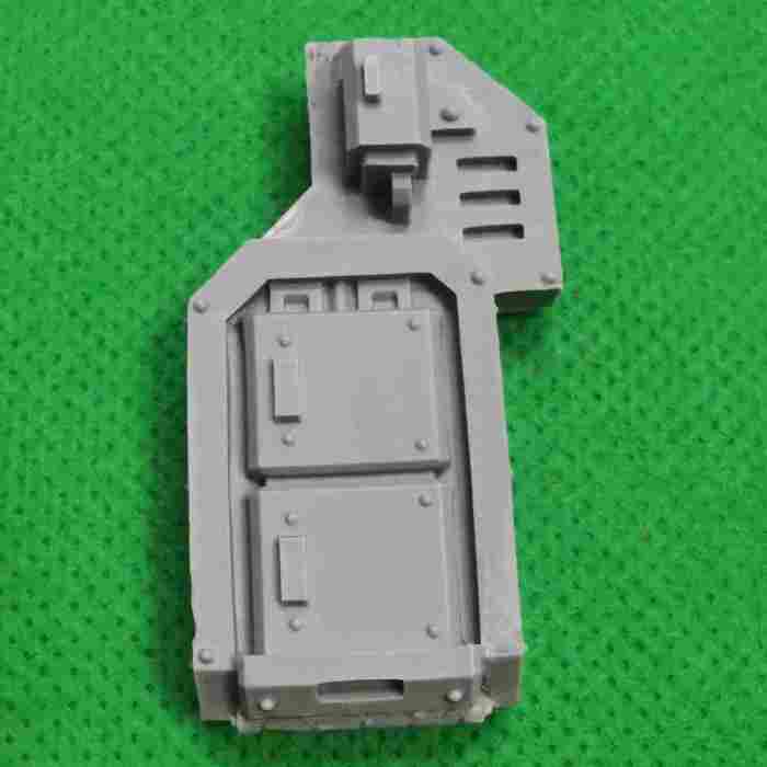 Space Marine Legion Sabre Strike Tank: Anvilus Snub Autocannon