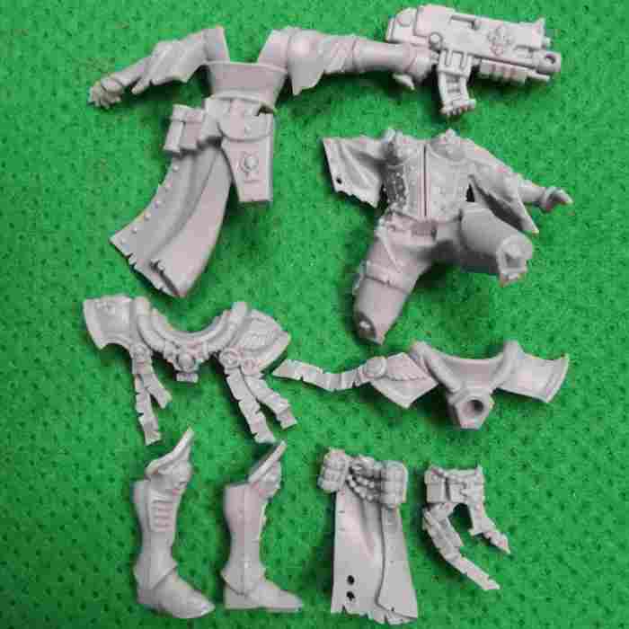 Adepta Sororitas Sister Tariana Palos bits